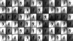 A grid of backlit dancer silhouettes from NEIFF's Screendance programme.
