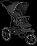 Image of Hauck Runner Pushchair in black.