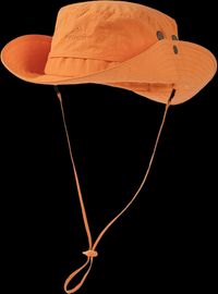 Sun hat by Comhat, for men, multiple colours, this one is orange.