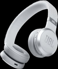 Wireless Headphones By JBL in white.