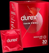 Durex Thin Feel Condoms pack.